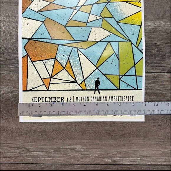 City and Colour Concert Poster 2012 Budweiser Stage Toronto September 12 - 17X11 - Picture 4 of 4